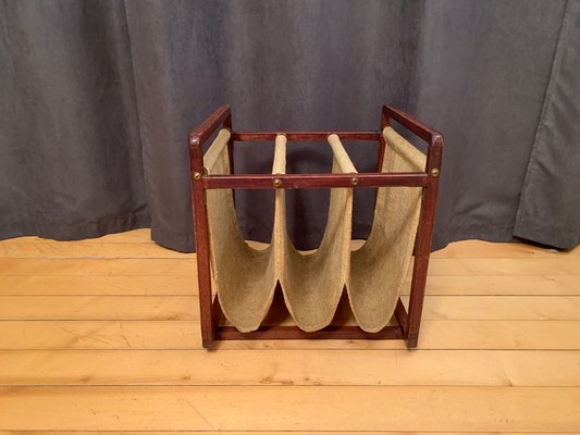 Newspaper or Magazine Rack, Denmark, 1960s-RTR-1263948