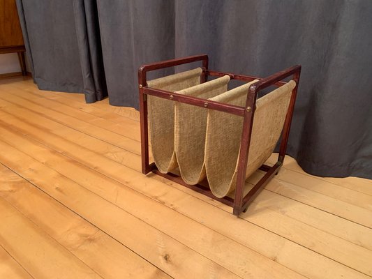 Newspaper or Magazine Rack, Denmark, 1960s-RTR-1263948