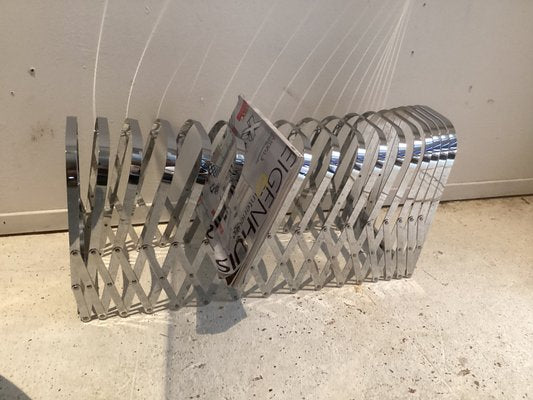 Newspaper or Magazine Rack Harmonica from Present Time-SU-1298410