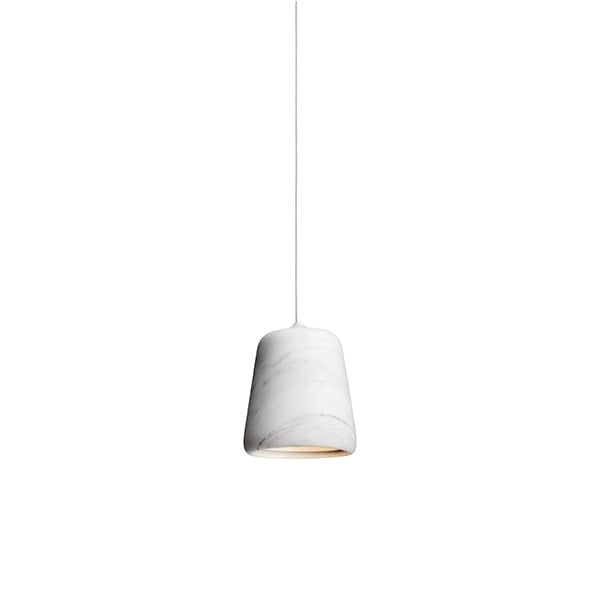 Material Pendant Lamp by NEW WORKS #White Marble