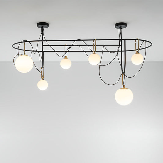 nh S5 Elliptic Suspension Lamp by Artemide