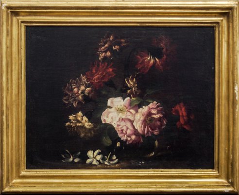 Niccolò Stanchi, Still Lifes, Oil on Canvases, Late 17th Century, Set of 2-ZCI-1775801