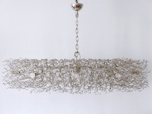 Nickel Chandelier, the Netherlands, 1990s-WPT-1766015