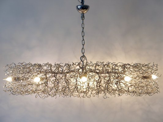 Nickel Chandelier, the Netherlands, 1990s-WPT-1766015