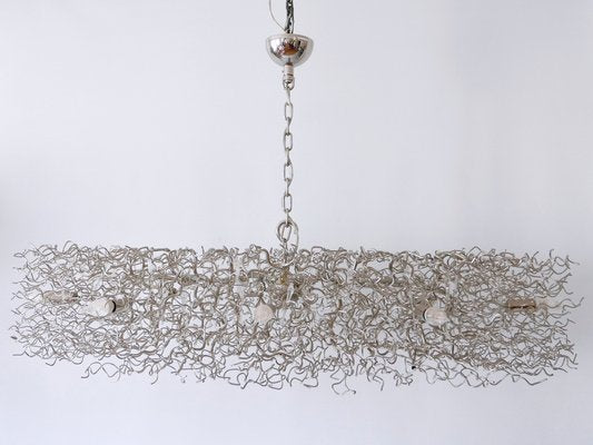 Nickel Chandelier, the Netherlands, 1990s-WPT-1766015