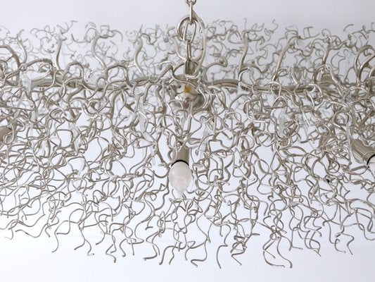 Nickel Chandelier, the Netherlands, 1990s-WPT-1766015