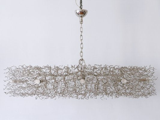 Nickel Chandelier, the Netherlands, 1990s-WPT-1766015