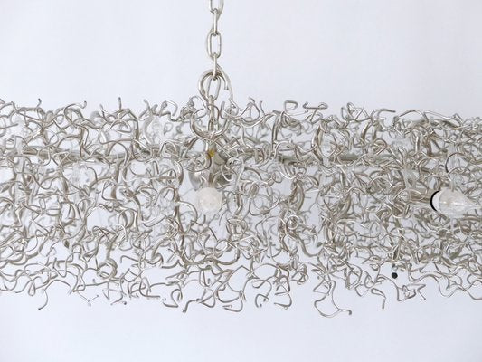 Nickel Chandelier, the Netherlands, 1990s-WPT-1766015