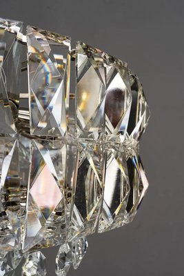 Nickel Crystal Chandelier from Bakalowits & Söhne, 1950s-SPD-1226546