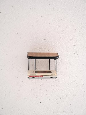 Nightstand in Teak and Metal, 1960s-QWP-1739822