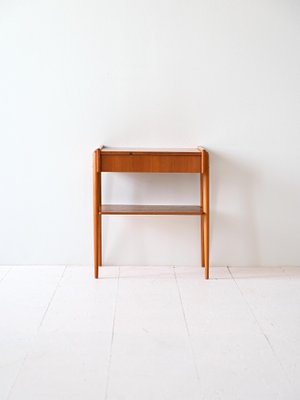 Nightstand in Teak from AB Carlstöm, 1960s-QWP-2034917