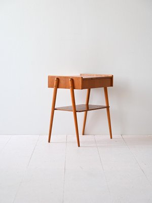 Nightstand in Teak from AB Carlstöm, 1960s-QWP-2034917