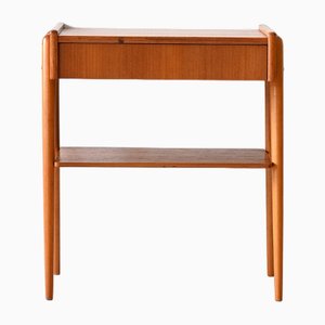 Nightstand in Teak from AB Carlstöm, 1960s-QWP-2034917