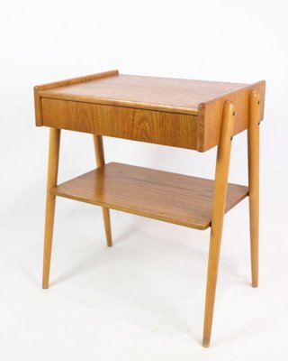 Nightstands in Teak by Ab Carlström & Co Furniture Factory, 1950s, Set of 2-UY-1813955