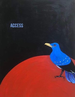 Nino Nasidze, Access, 2022, Acrylic on Canvas-CHG-2037906