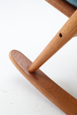 No. 182 Teak Rocking Chair by Frank Reenskaug for Bramin, 1960s-NIX-1790880