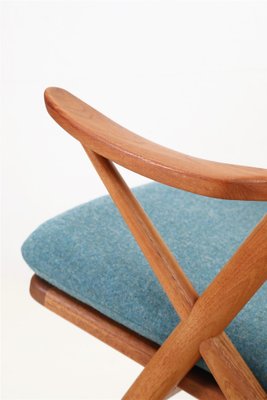 No. 182 Teak Rocking Chair by Frank Reenskaug for Bramin, 1960s-NIX-1790880