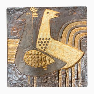 No. 185 Birds Wall Relief in Ceramic by Helmut Friedrich Schäffenacker-PYR-2034912