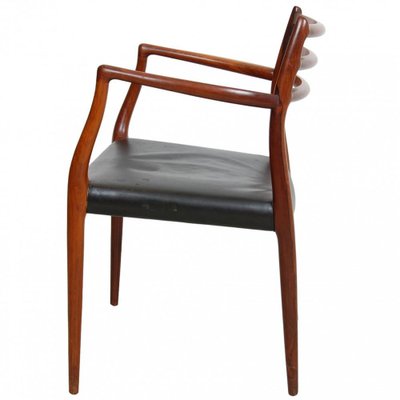 No-62 Armchair in Rosewood by No Møller for J. L. Møllers Møbelfabrik, 1960s-MTD-1726065