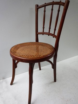 No. 66 Bistro Dining Chairs from Thonet, Vienna, Austria, 1910s, Set of 4-EA-1807312