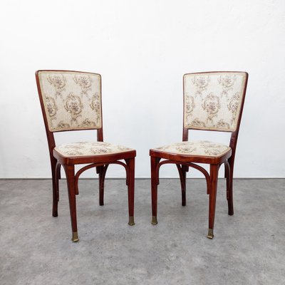 No. 717 Bentwood Chairs by Gustav Siegel for J&j Kohn, 1890s, Set of 2-TLV-1732846