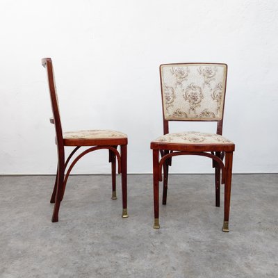 No. 717 Bentwood Chairs by Gustav Siegel for J&j Kohn, 1890s, Set of 2-TLV-1732846