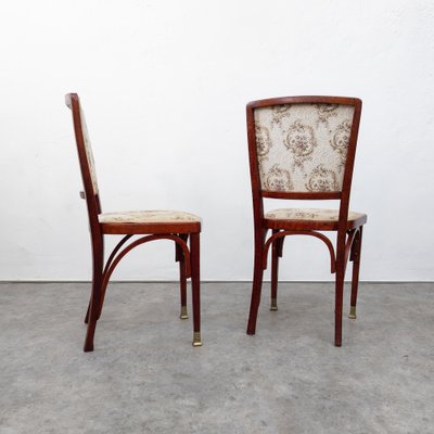 No. 717 Bentwood Chairs by Gustav Siegel for J&j Kohn, 1890s, Set of 2-TLV-1732846