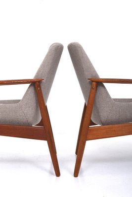 No. 810 Lounge Chairs by Arne Vodder for Slagelse Møbelværk, 1950s, Set of 2-MSP-1017664