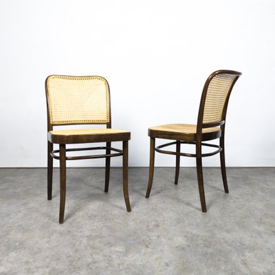 No. 811 Chairs by Josef Hoffmann for Thonet, Set of 2-TLV-1823941