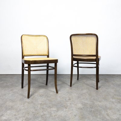 No. 811 Chairs by Josef Hoffmann for Thonet, Set of 2-TLV-1823941