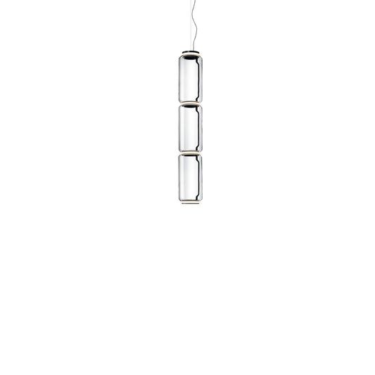 Noctambule Suspension 3 Low Cylinder Lamp by Flos