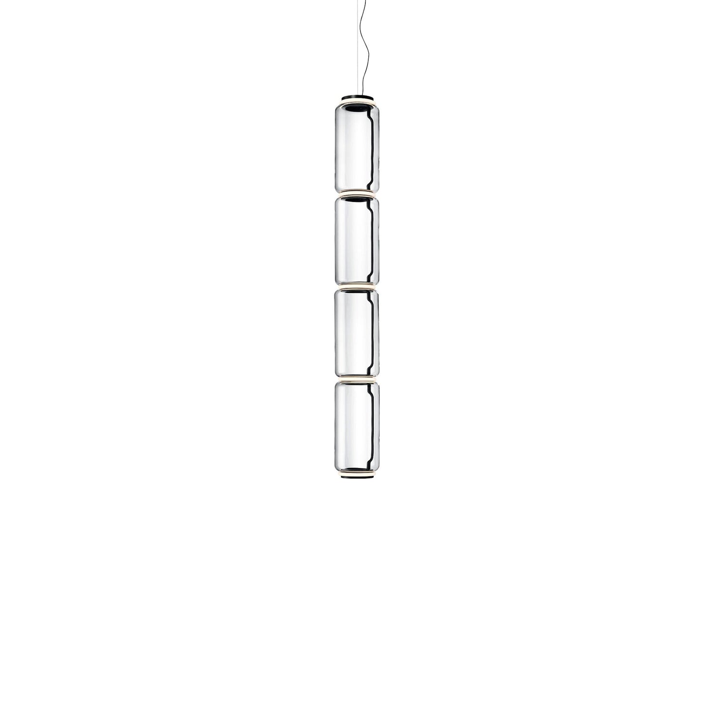 Noctambule Suspension 4 High Cylinder Lamp by Flos