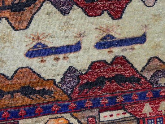 Nomadic Afghan Rug, 1980s-UZN-1397738