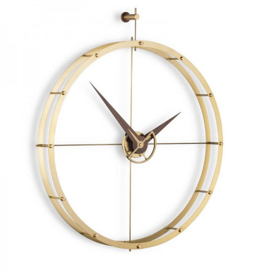 DOBLE O PREMIUM GOLD Wall Clock by Nomon