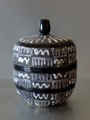 Nordic Ceramic Vase, 1960s-GT-838557