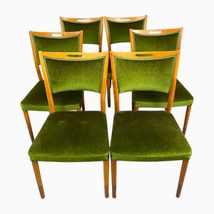 Nordic Dining Chairs, 1960s, Set of 6-QFU-1092171