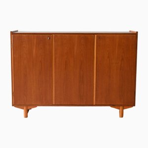 Nordic Teak Highboard, 1960s-QWP-2042078