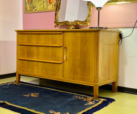 Northern Birch Sideboard in the style of Troeds, Bjarnum, Italy, 1950s-PYA-982816