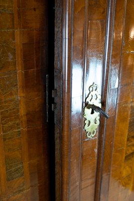 Northern German Baroque Cabinet in Walnut and Oak, 1730s-UY-842799