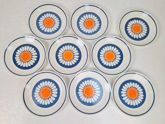 Norway Daisy Turi Tableware from Figgjo Flint, Norway, 1960s, Set of 24-AXJ-1749556