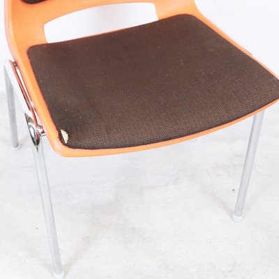 Norwegian Chairs from Stål og Stil, 1970s, Set of 4-GEK-639073