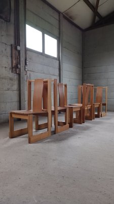 Norwegian Church Chairs, 1950s, Set of 6-GO-1760280