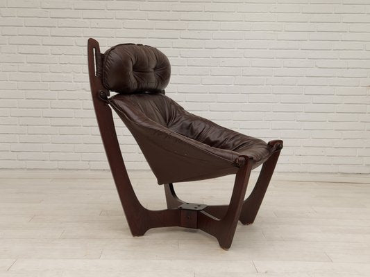 Norwegian Lounge Chair Model Luna by Odd Knutsen for Hjellegjerde Møbler, 1970s-TMW-2016404