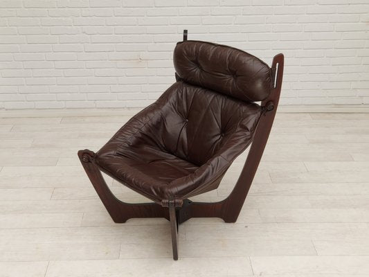 Norwegian Lounge Chair Model Luna by Odd Knutsen for Hjellegjerde Møbler, 1970s-TMW-2016404