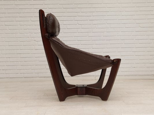 Norwegian Lounge Chair Model Luna by Odd Knutsen for Hjellegjerde Møbler, 1970s-TMW-2016404