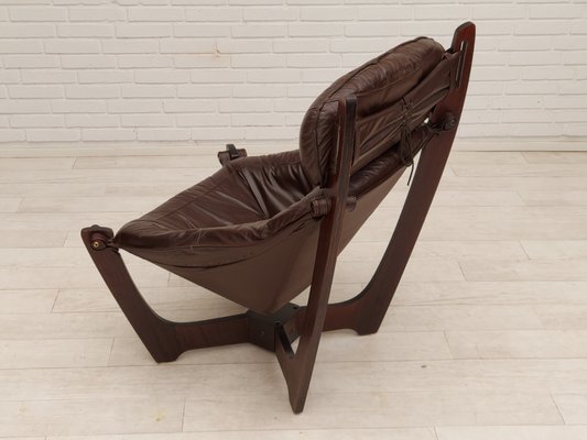 Norwegian Lounge Chair Model Luna by Odd Knutsen for Hjellegjerde Møbler, 1970s-TMW-2016404