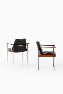 Norwegian Rosewood Model 1001 Armchairs by Sven Ivar Dysthe for Dokka Møbler, 1959, Set of 4-SC-744458