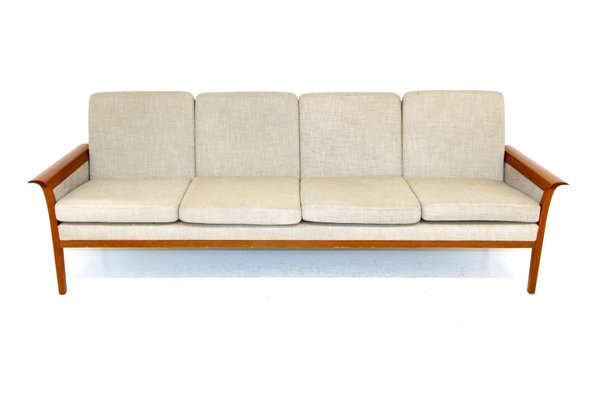 Norwegian Sofa with 4 Seats by Fredrik Kayser for Vatne Møbler, 1950s-GEK-1145201