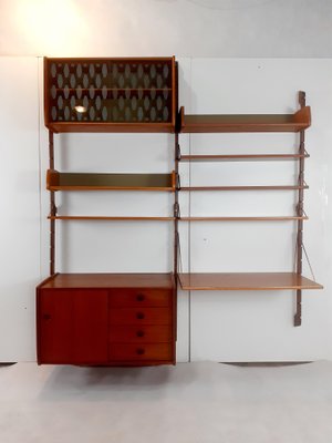 Norwegian Teakwood Wall-Unit by John Texmon for Blindheim Furniture Factory, 1960s-EYI-1140306