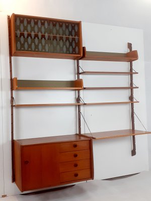 Norwegian Teakwood Wall-Unit by John Texmon for Blindheim Furniture Factory, 1960s-EYI-1140306